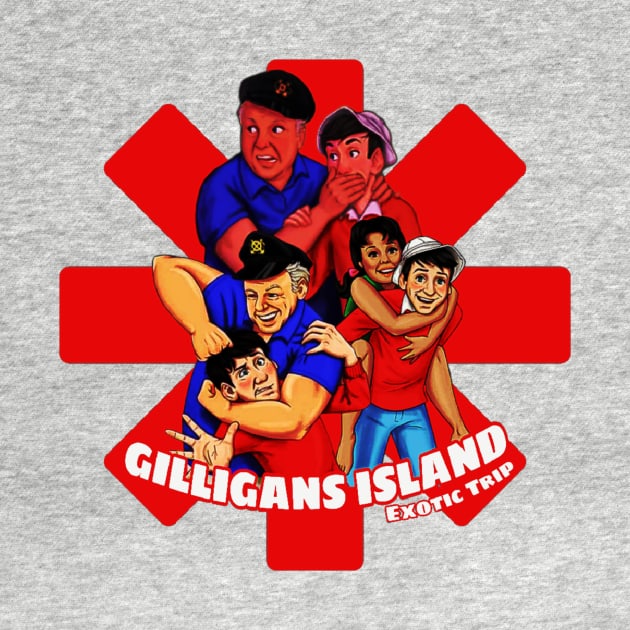 gilligans island  cartoon style : exotic trip by valentinewords